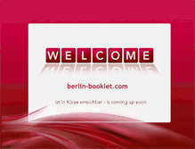 Tablet Screenshot of berlin-booklet.com